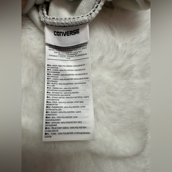 Converse unisex’s Green Camo Beanie - Picture 3 of 5